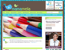 Tablet Screenshot of mamamelia.com